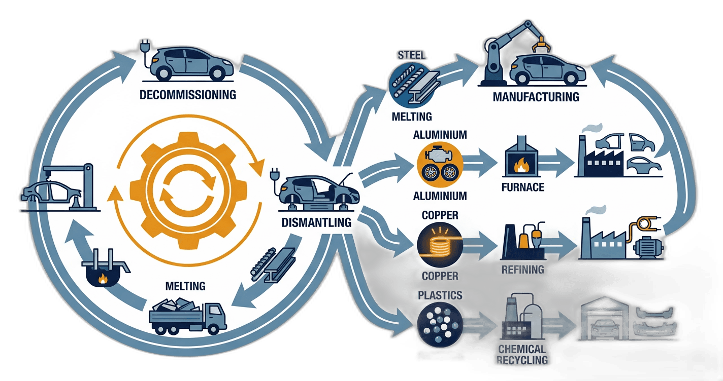 Environmentally responsible recycling